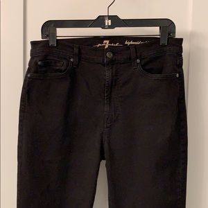 7 for all mankind high waisted crop Gwenevere